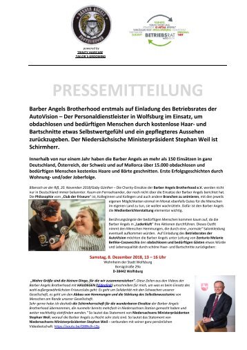 Pressemitteilung Barber Angels_Wolfsburg_Dezember 2018