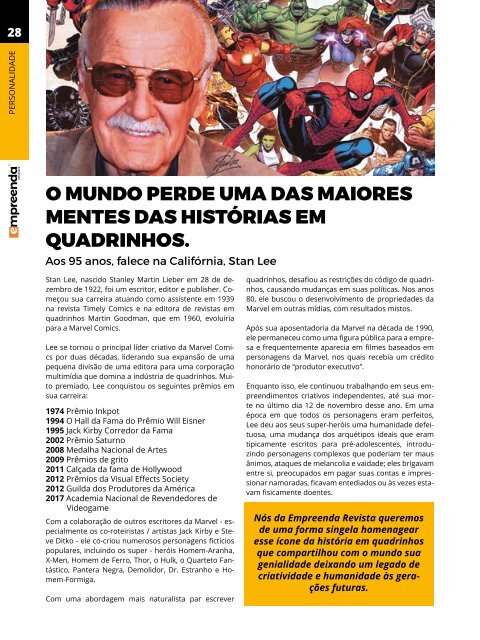 Empreenda Revista- Ed. 18 -  Novembro 2018 