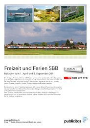 Freizeit und Ferien SBB - Publicitas AG