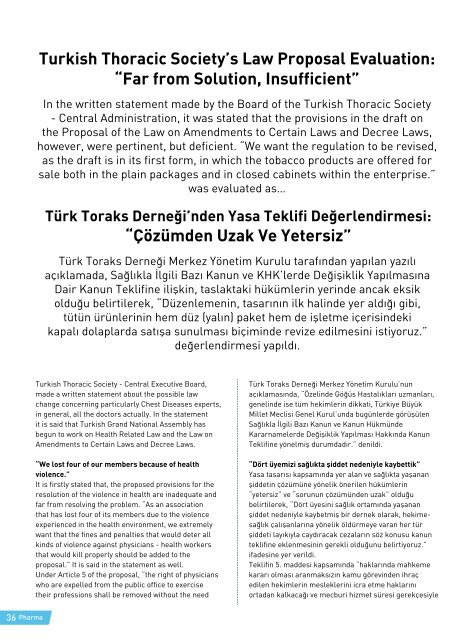 Pharma Turkey November December 2018 