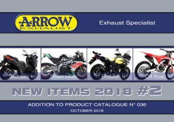 Arrow - New items October 2018