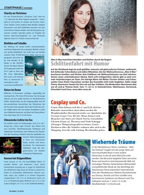 12-2018 HEINZ MAGAZIN Bochum, Herne, Witten