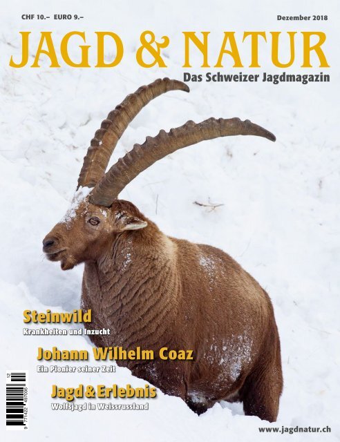 Jagd & Natur Ausgabe Dezember 2018 | Vorschau