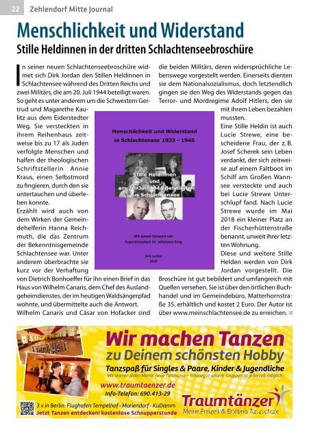 Zehlendorf Mitte Journal Dez/Jan 2018