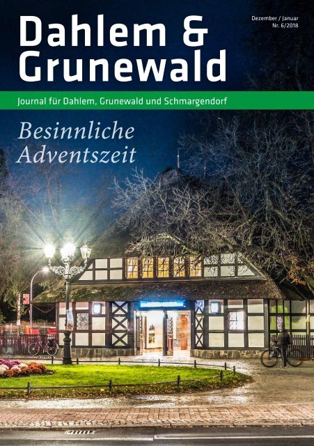 Dahlem & Grunewald Journal Dez/Jan 2018
