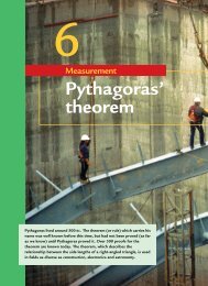 The theorem of pythagoras The birthday paradox How