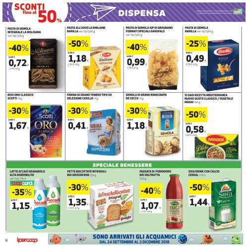 volantino ipercoop 21 Novembre 2018