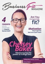 Business Fit Magazine Chelsey Baker