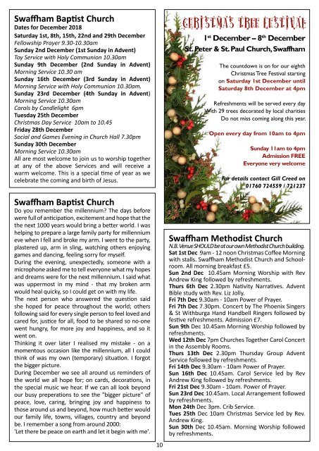 Swaffham Newsletter