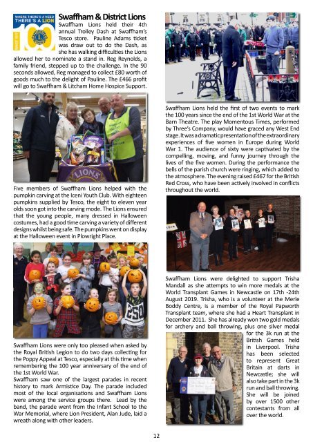 Swaffham Newsletter