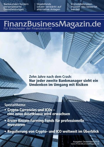 FinanzBusinessMagazin - Crypto Currencies und ICOs – eine neue Assetklasse