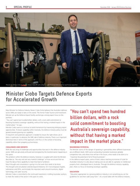 Defence Business Issue 45 Nov18-Jan19