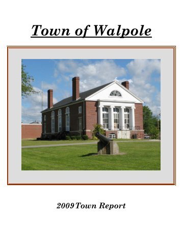Hazardous Moving Violations 2009 - Town of Walpole,MA