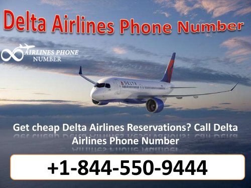 Book Flight Ticket with Delta Airlines Phone Number +1-844-550-9444