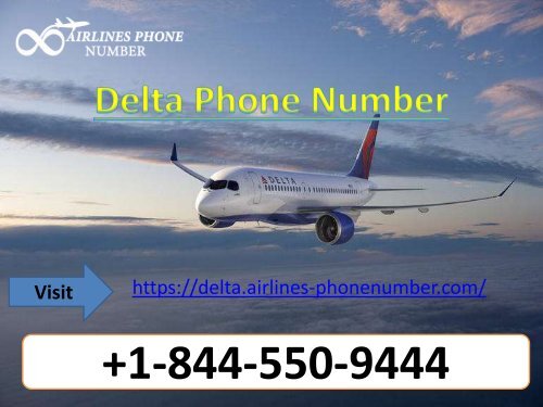 Book Flight Ticket with Delta Airlines Phone Number +1-844-550-9444