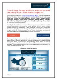 China Energy Storage Market Share is set to exceed $6bn by 2024