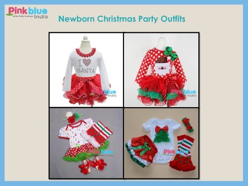 Baby Christmas Clothes & Outfits - Kids Christmas Party Dresses 0 Month To 3 Years