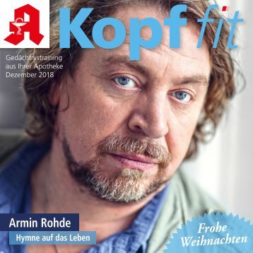 Leseprobe "Kopf-fit" Dezember 2018