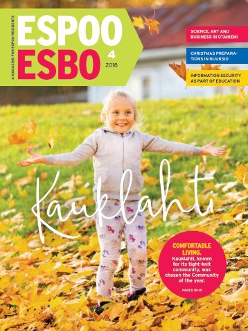 ESPOO MAGAZINE 4/2018