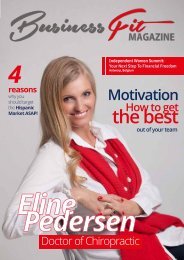 Business Fit Magazine Eline Pedersen