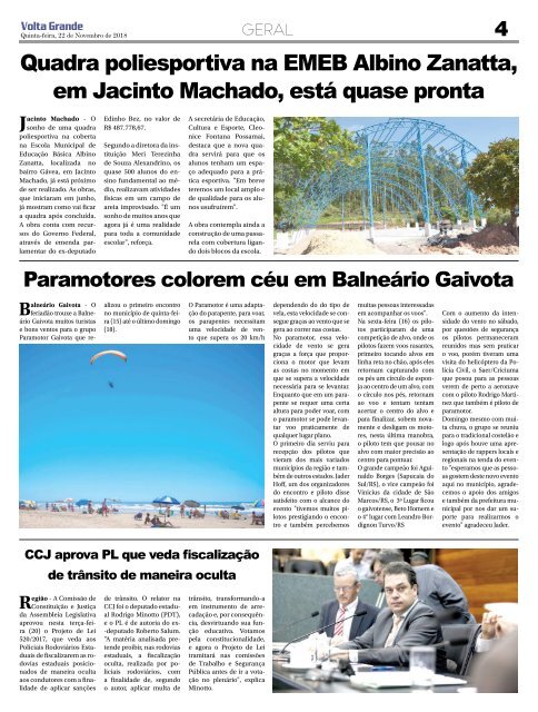 Jornal Volta Grande | Edição 1142 /Região