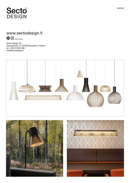 Secto Design Katalog