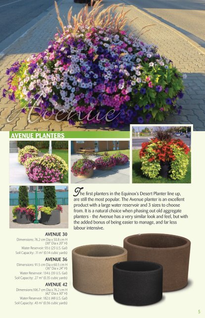 Planter Catalogue