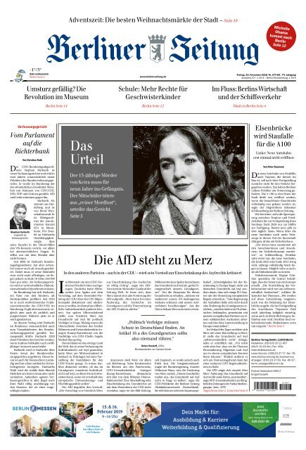 Berliner Zeitung 23.11.2018