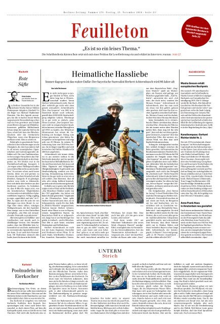 Berliner Zeitung 23.11.2018