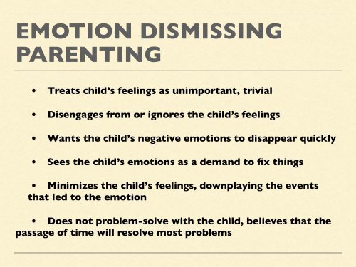 meta emotions emotional scripts