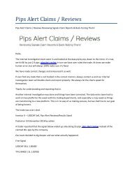 pips alert review