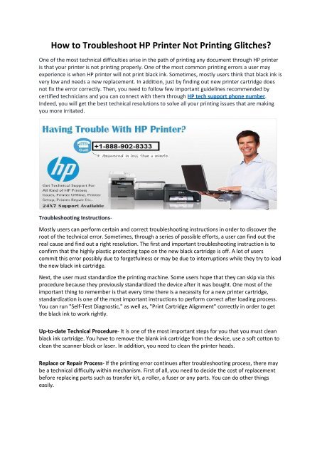 How to Troubleshoot HP Printer Not Printing Glitches.docx