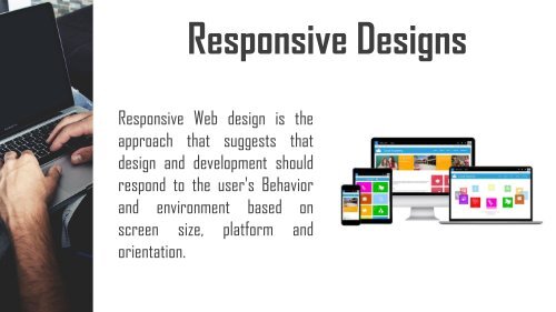 Website Designing Features Must for Modern Website