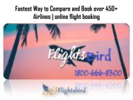 Fastest Way to Compare and Book over 450+ Airlines | online flight booking