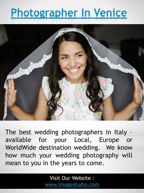 Destination Wedding Photographer Italy