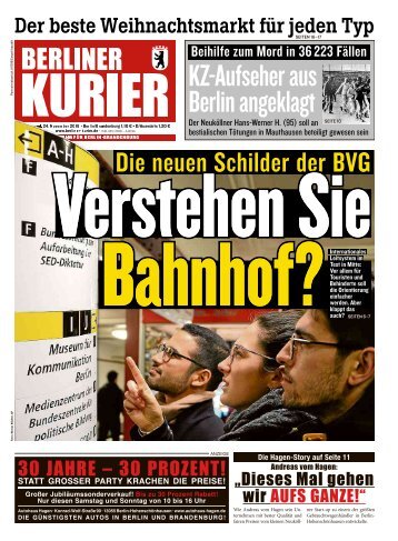 Berliner Kurier 24.11.2018