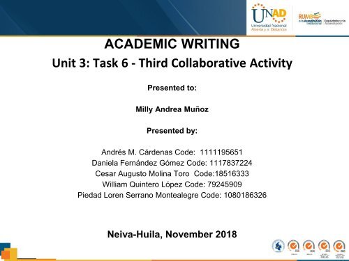 Task 6 PPT presentation Collaborative Work