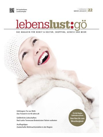 Lebenslust Goettingen Ausgabe Winter 2018/2019