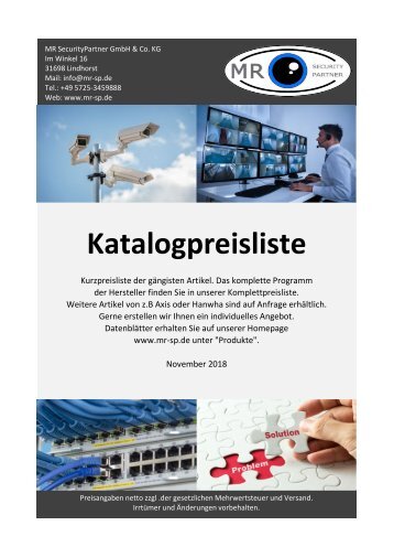 Katalogpreisliste 18-11-25