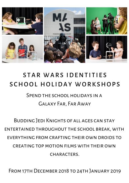 Summer School Holiday Guide 2018/19 Sydney City