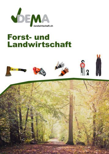 DEMA Forst und Landwirtschaft Prospekt