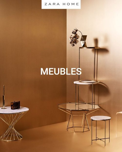 Zara Home catalogue 2018 Meubles