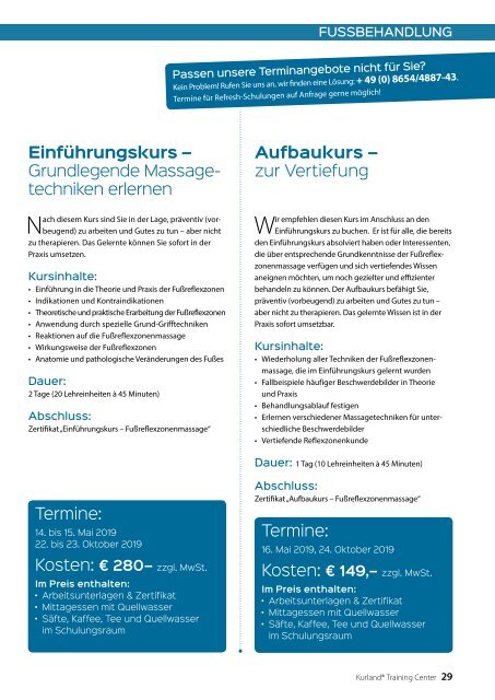 Ausbildungsprogramm 2019 DE