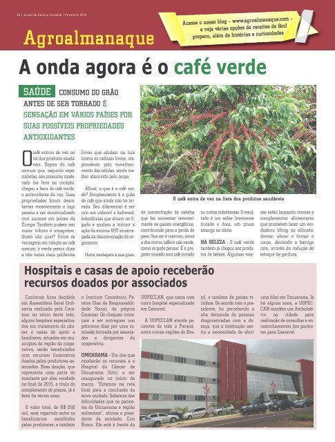 Jornal Cocamar Fevereiro 2016