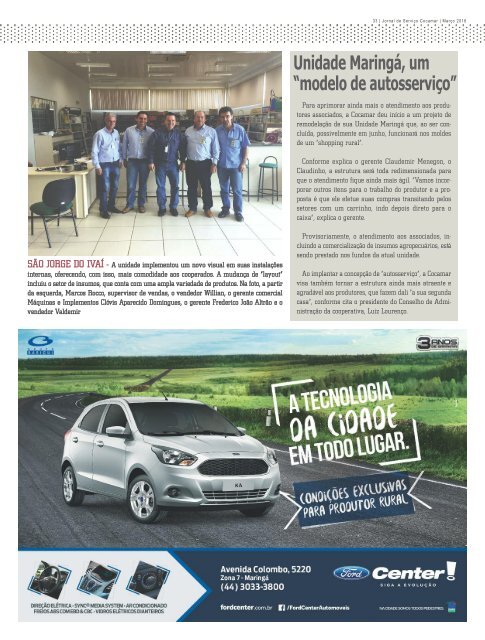 Jornal Cocamar Março 2016