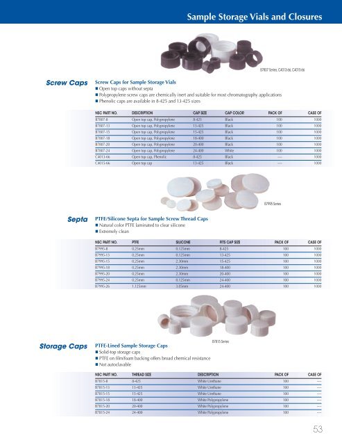 National Scientific 2008-9 Catalogue