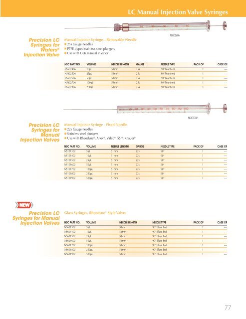 National Scientific 2008-9 Catalogue