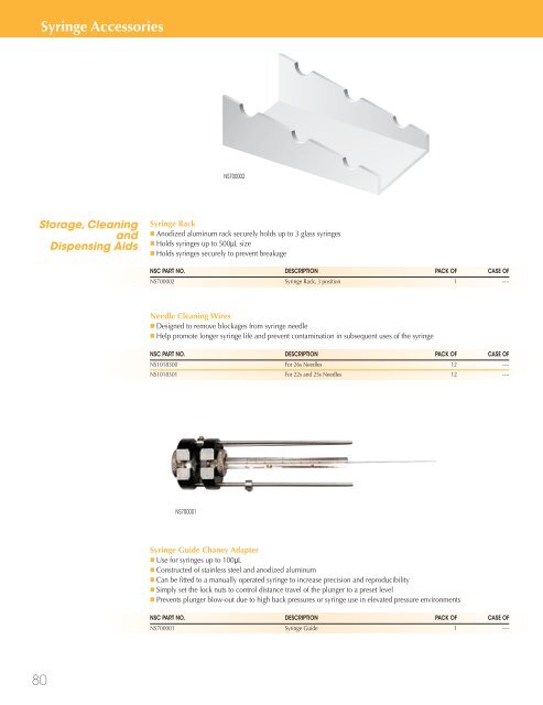 National Scientific 2008-9 Catalogue