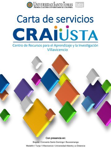 Carta de Servicios CRAI-USTA Villavicencio