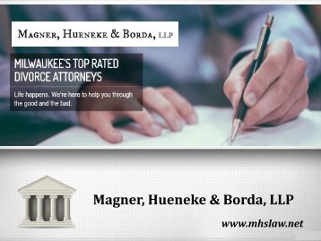 Milwaukee WI Professional and Experienced Divorce Attorney